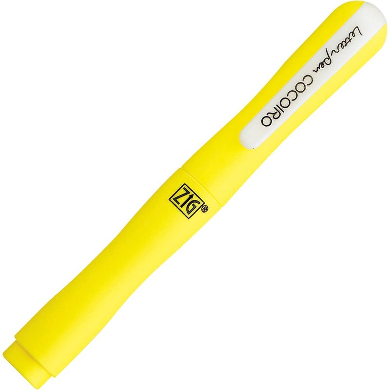Kuretake Zig Cocoiro Lettering Pen - Body Lemon